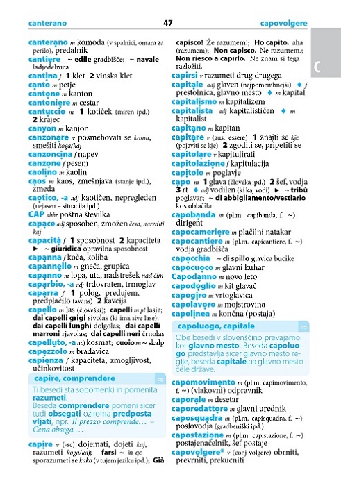 Italijansko-slovenski in slovensko-italijanski spretni slovar