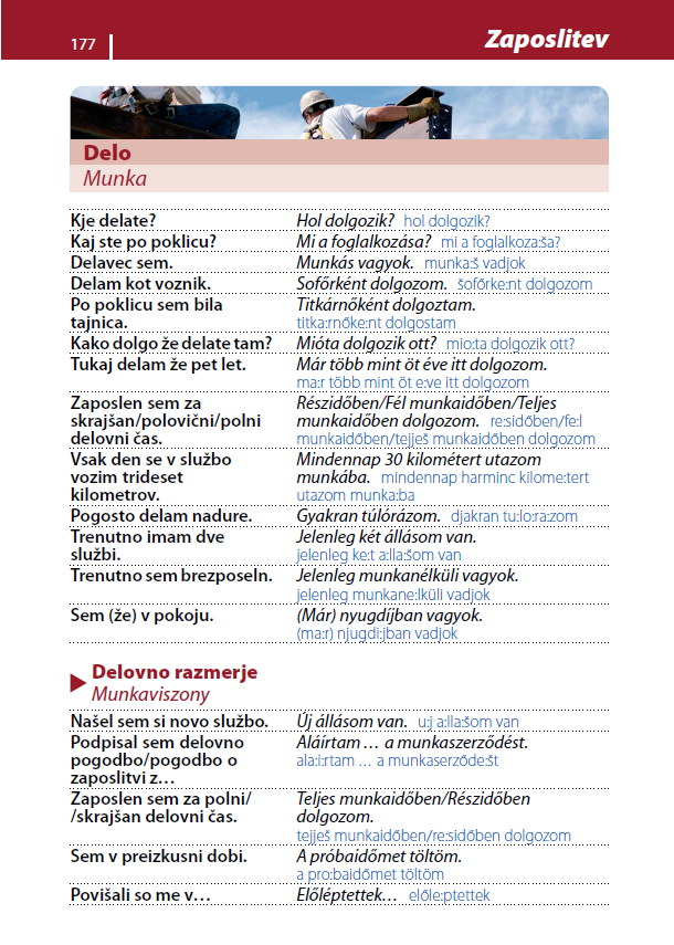Madžarščina – priročnik za konverzacijo